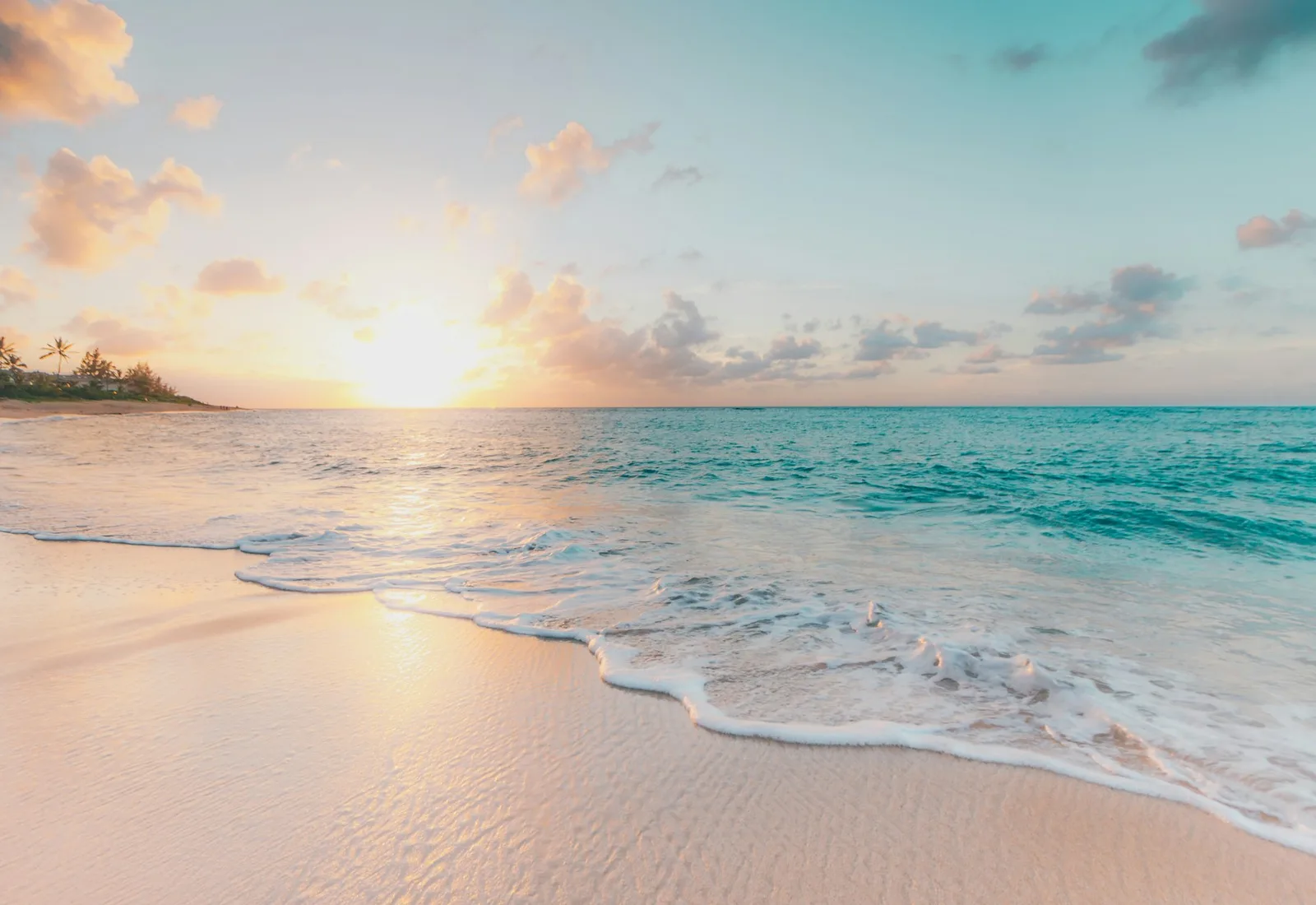 Plage et mer turquoise